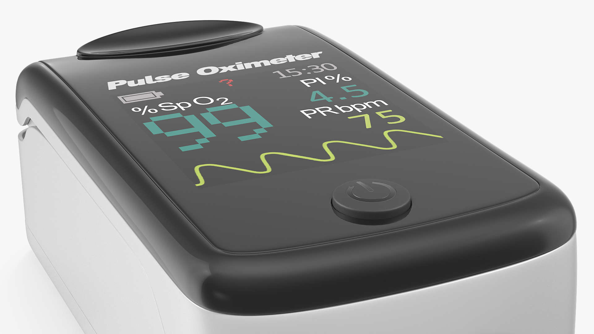 Professional Fingertip Pulse Oximeter 3D