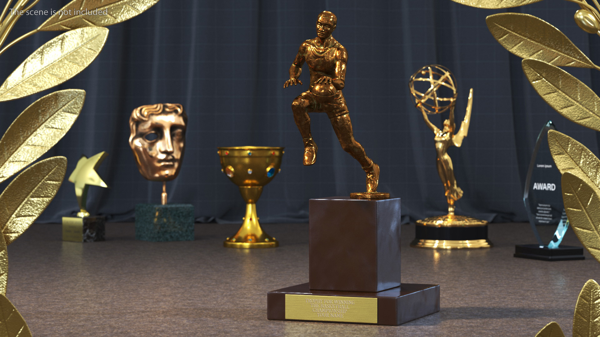 3D Basketball Best Player Award model