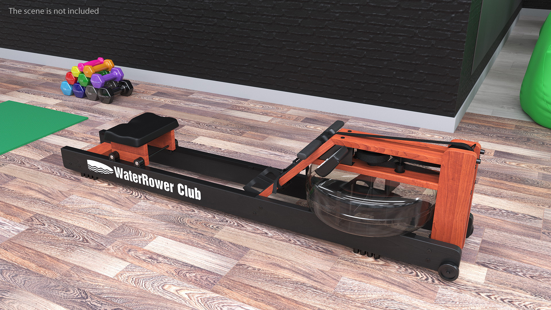 3D Water Rowing Machine for Home Use model