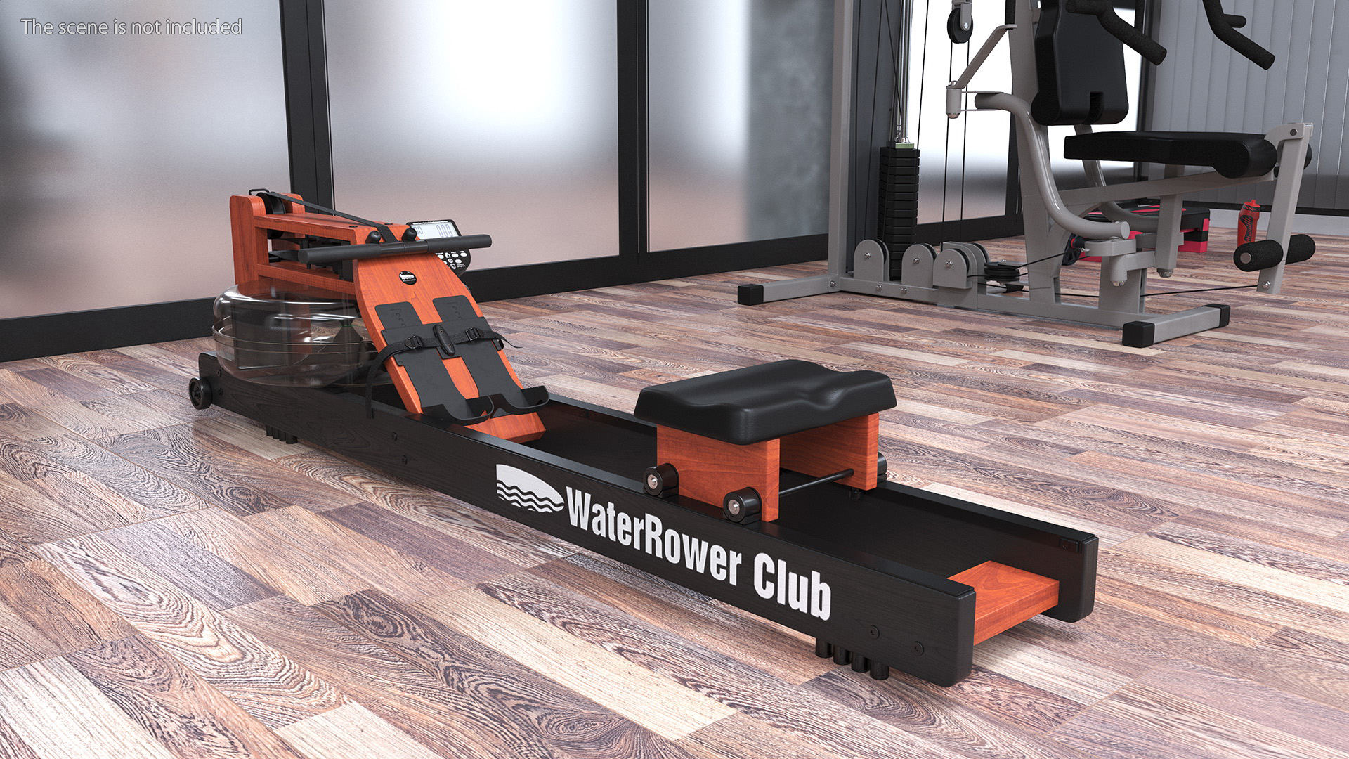 3D Water Rowing Machine for Home Use model