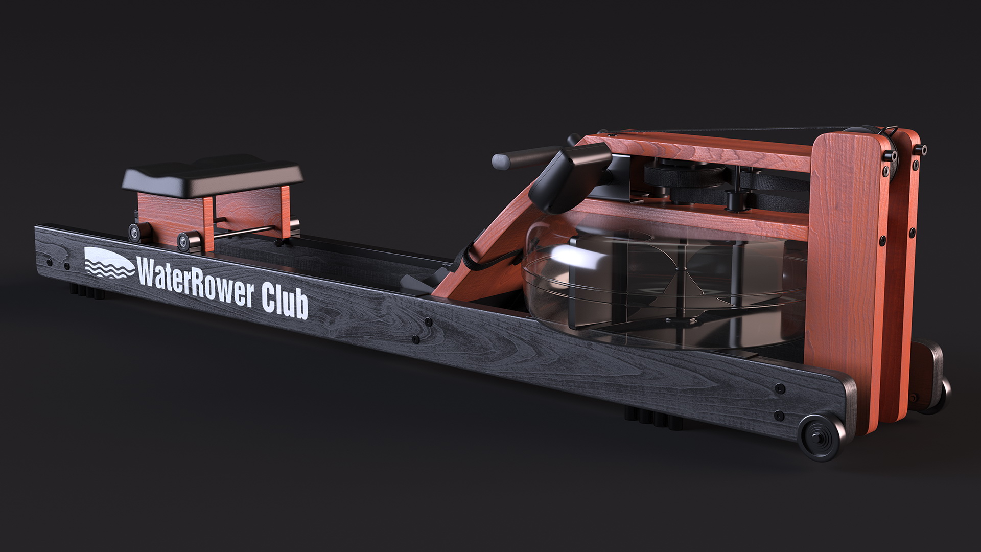 3D Water Rowing Machine for Home Use model