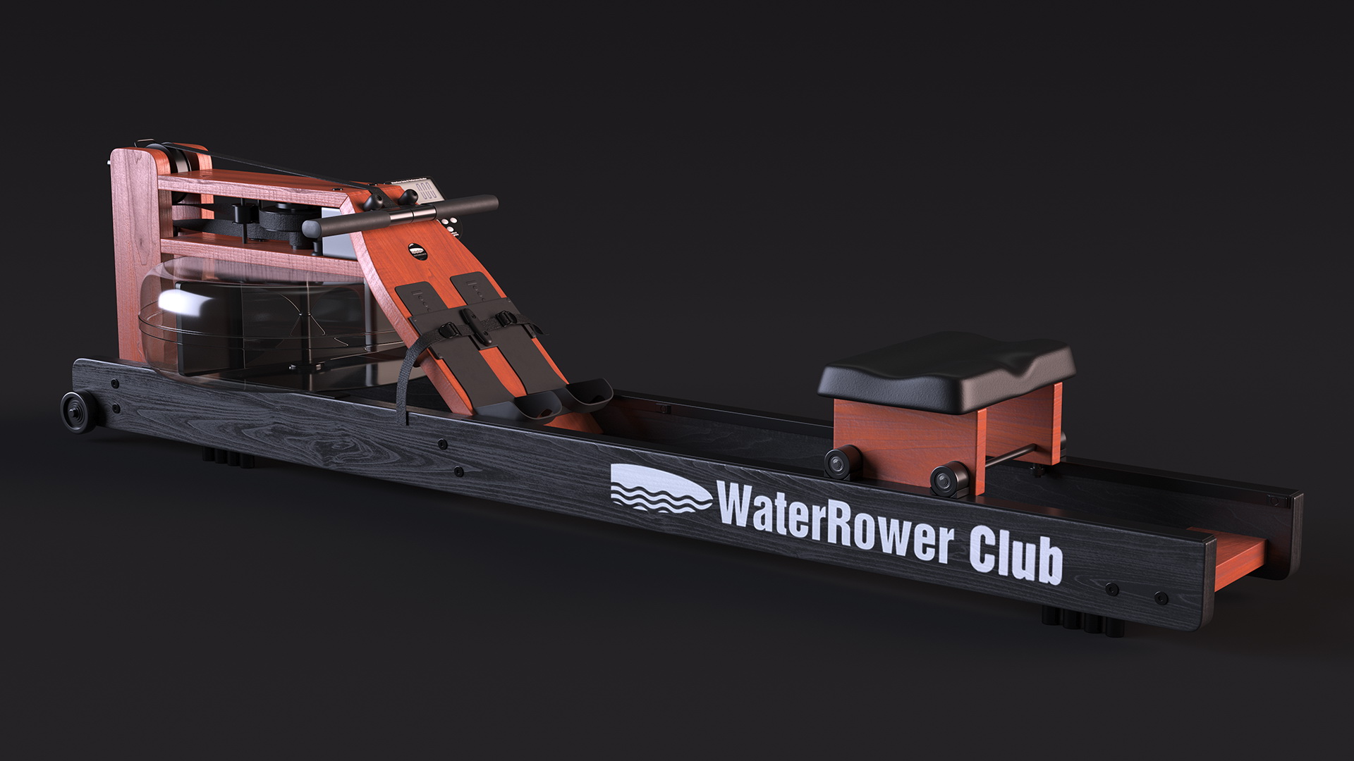 3D Water Rowing Machine for Home Use model