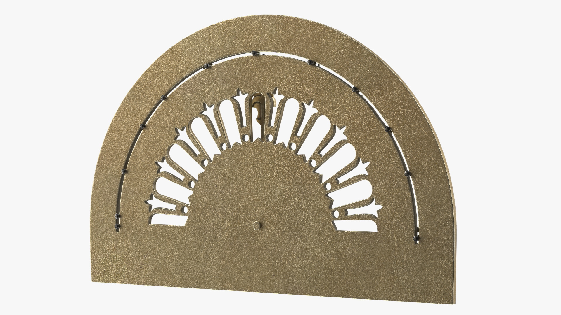 3D model Elevator Floor Indicator Brass