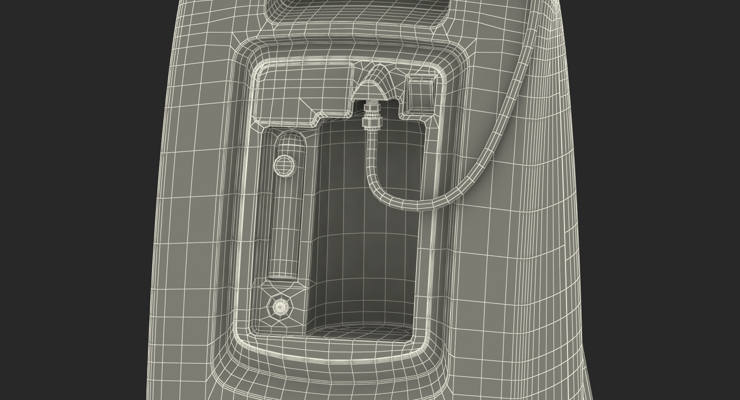 Oxygen Concentrator with E Tank Back Up 3D model