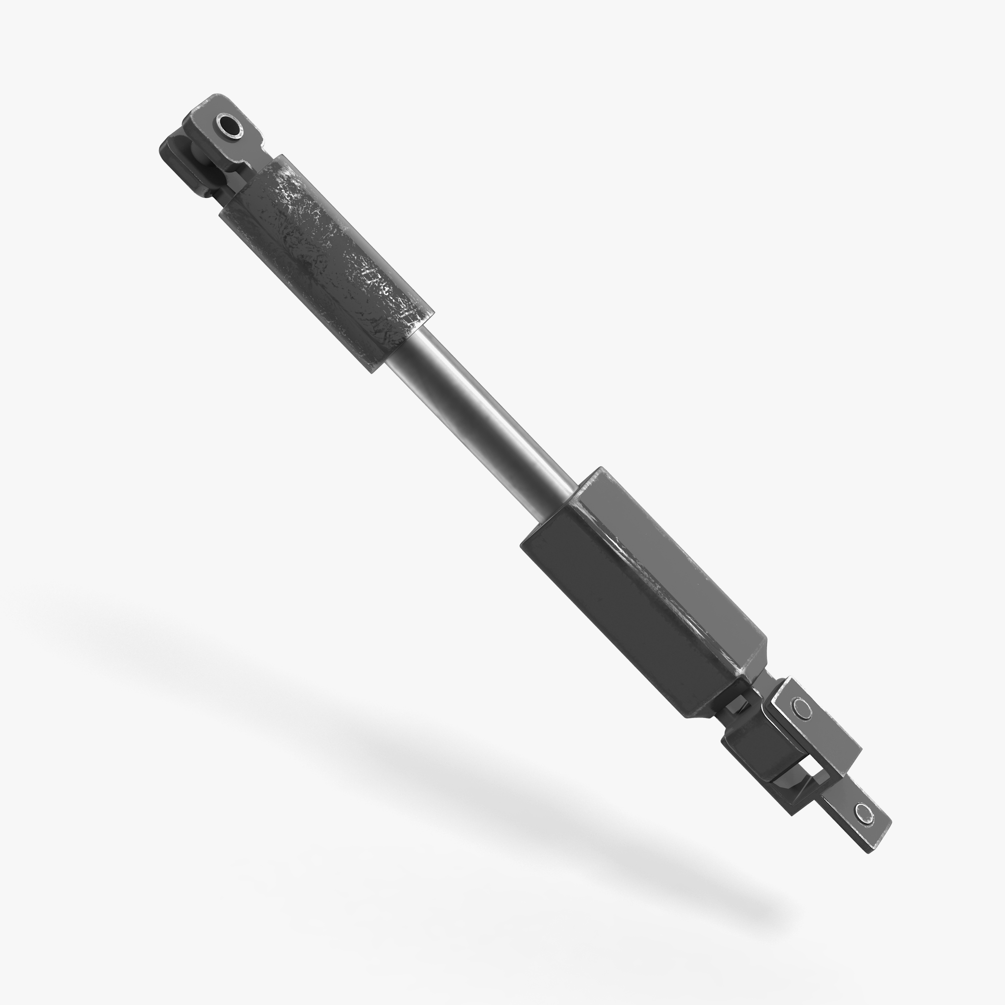 3D model Sci Fi Painted Hydraulic Cylinder 3