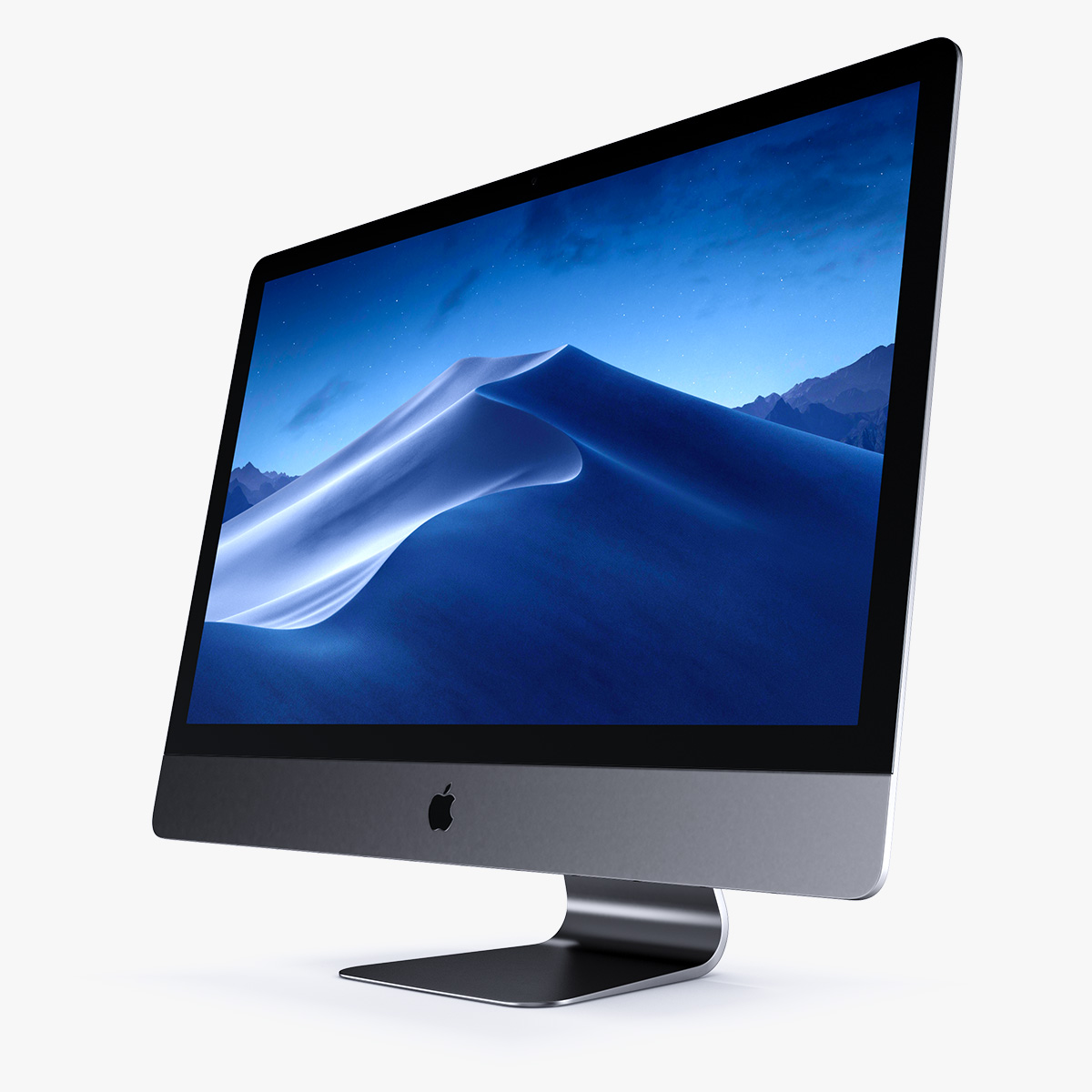 iMac Retina 5K Display Black 3D Model, view 3