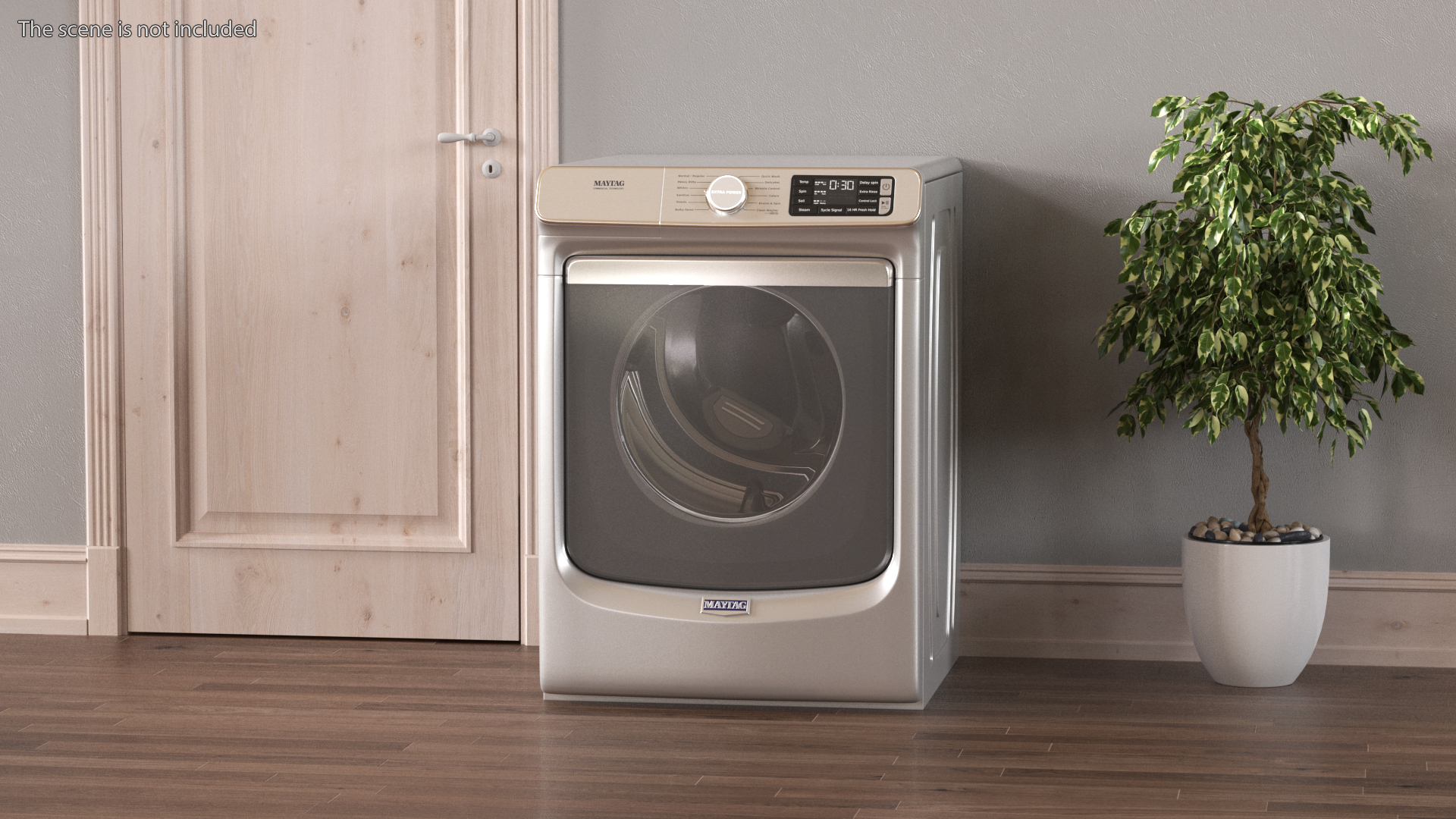 3D Maytag Dryer Metal model