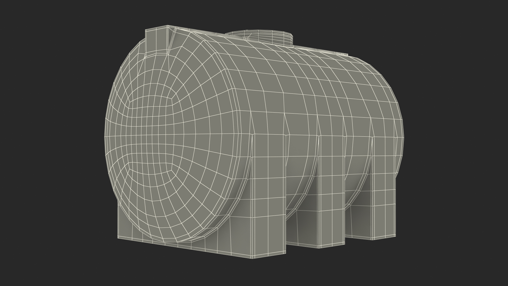 3D Water Storage Tank model