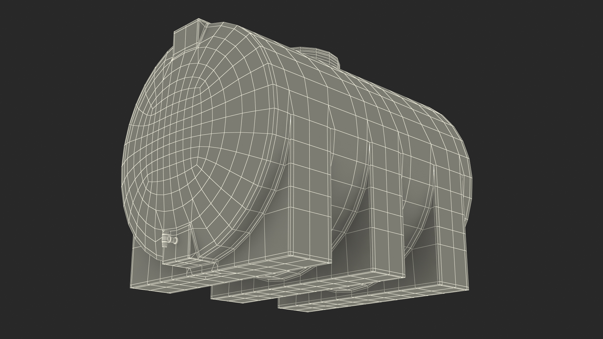 3D Water Storage Tank model