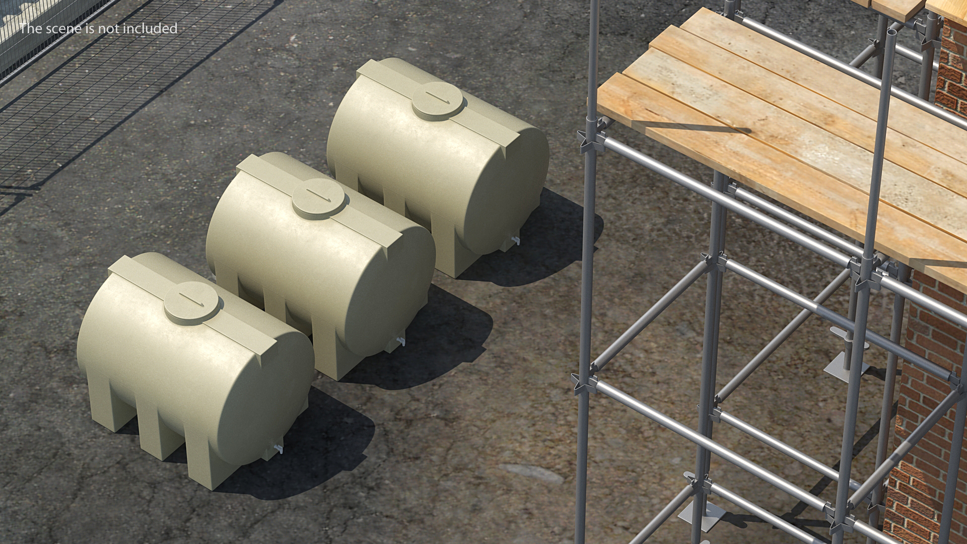 3D Water Storage Tank model