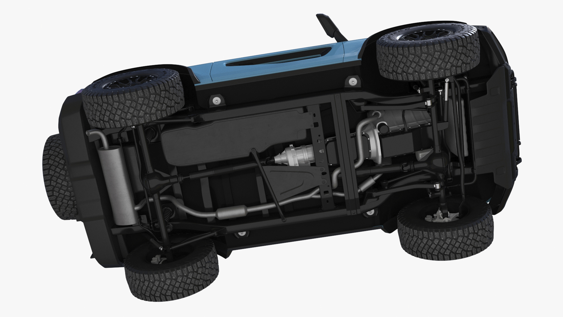 3D Ford Bronco Two Door Area 51 model