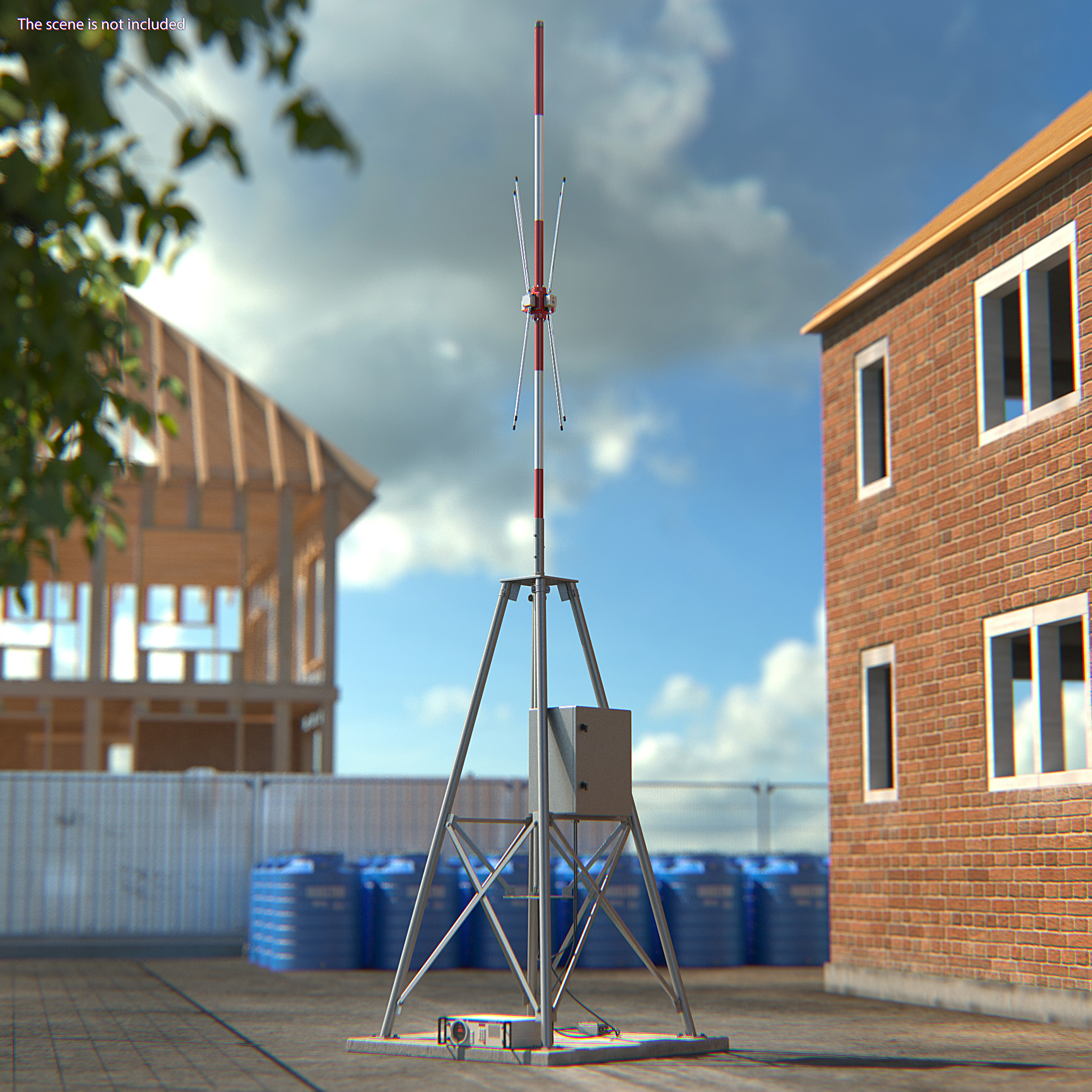 3D VTS Radio Direction Finder System with Antenna