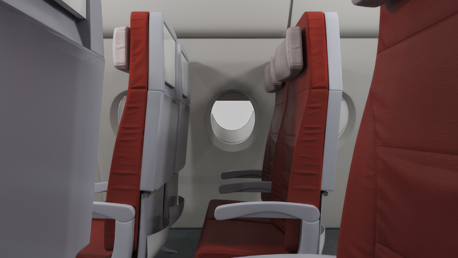 Airplane Interior 3D