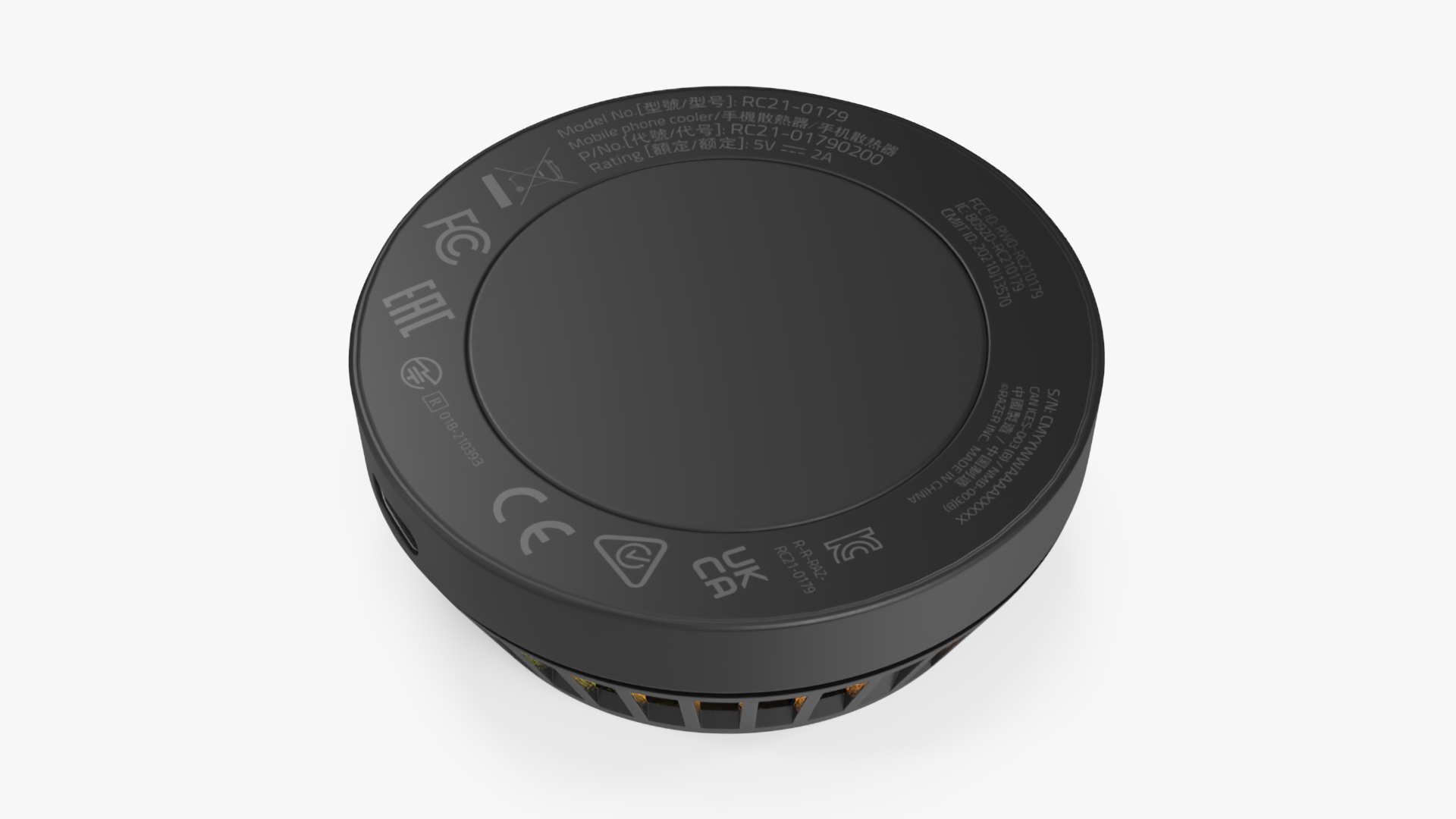 3D Razer Phone Cooler model