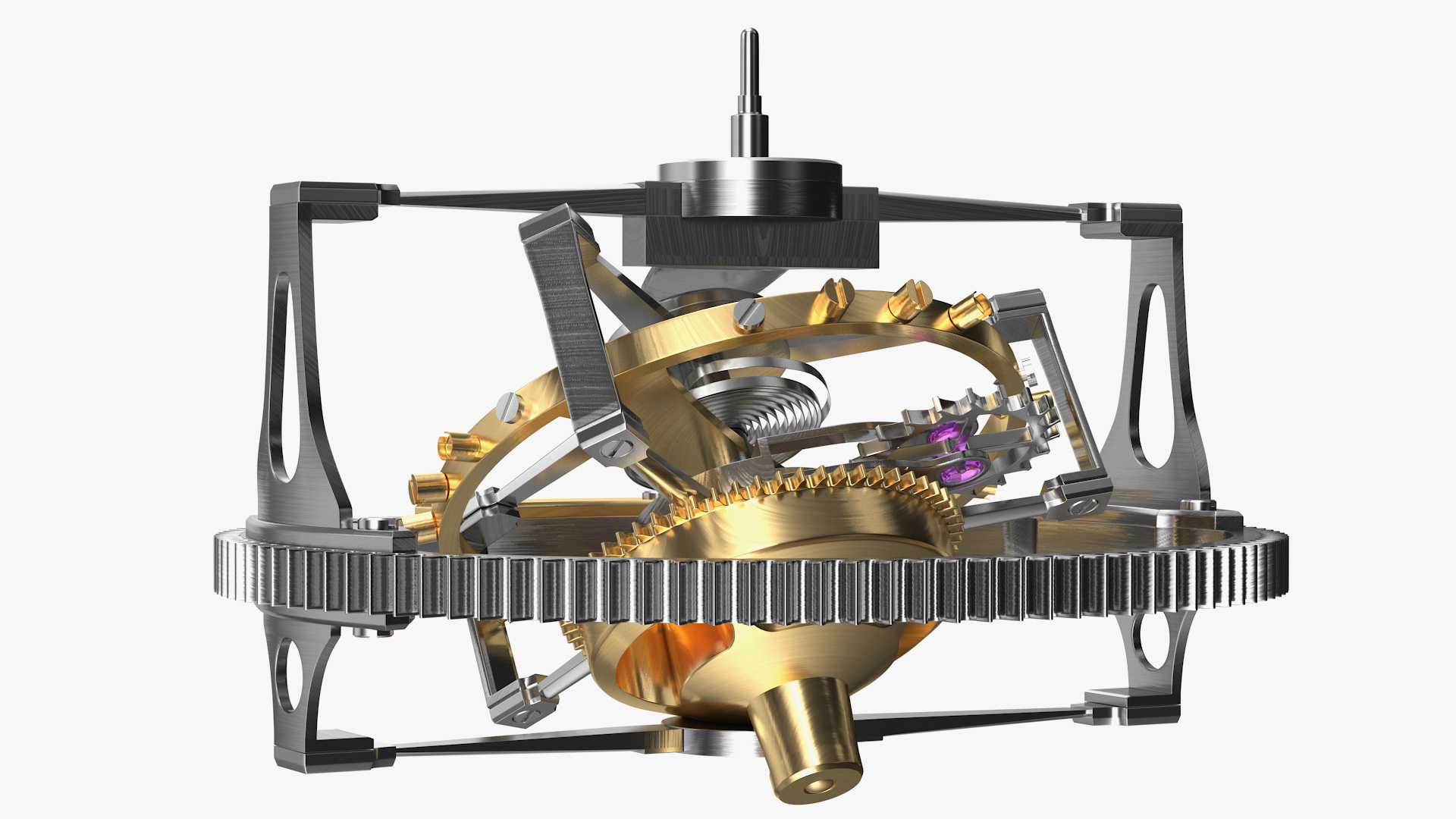 3D model Greubel Forsey Double Tourbillon 30 Mechanism