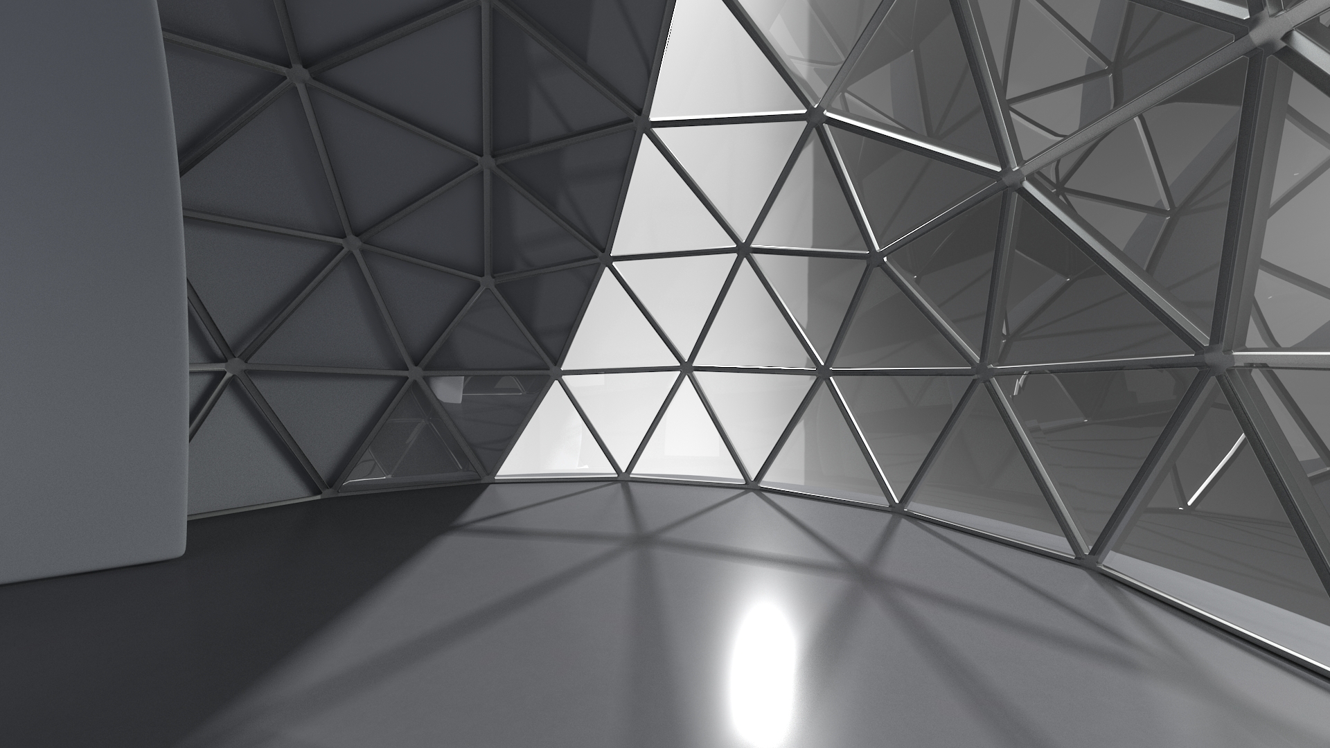 Glamping Geodesic Dome Tent 3D