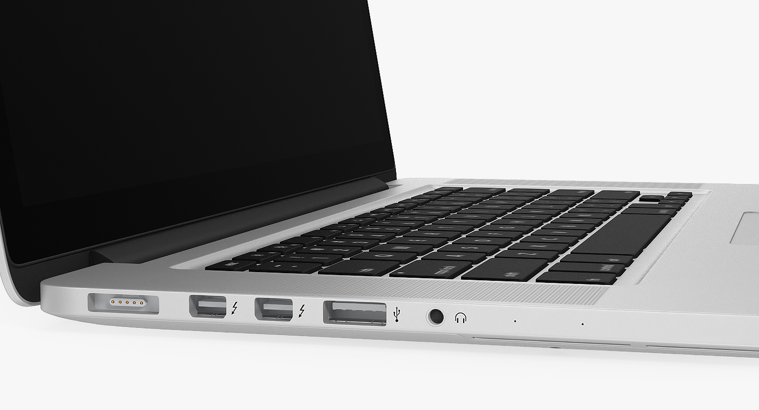 Generic Thin Laptop 3D model