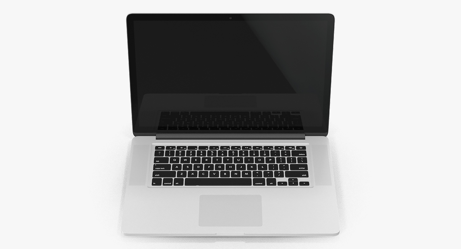 Generic Thin Laptop 3D model