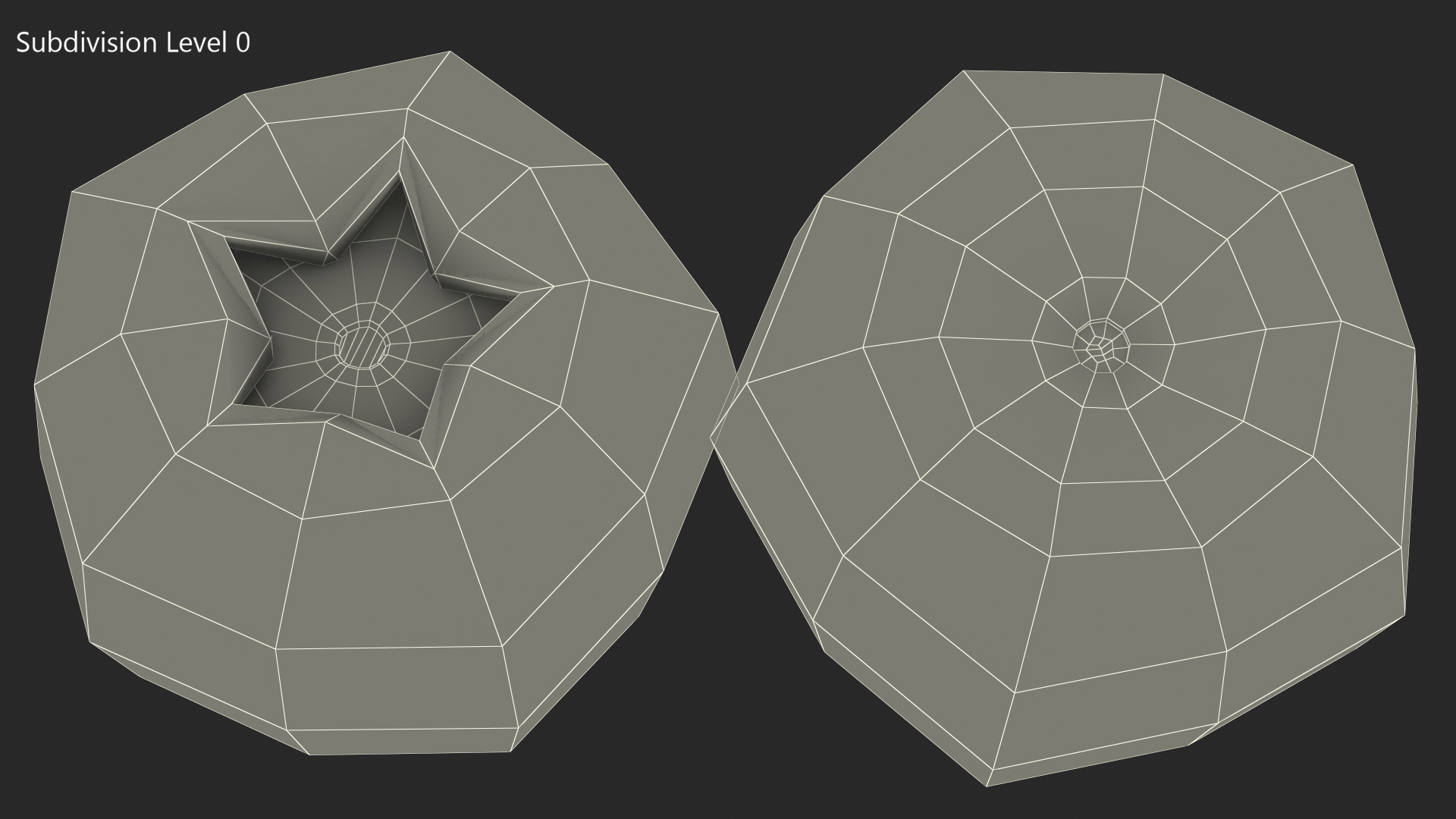 3D Single Blueberry