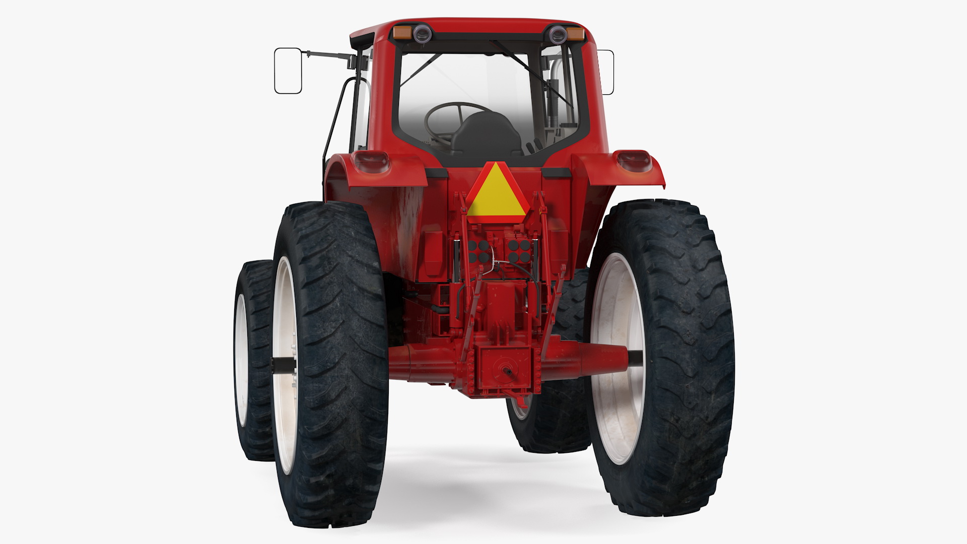 Tractor Generic Red 3D model