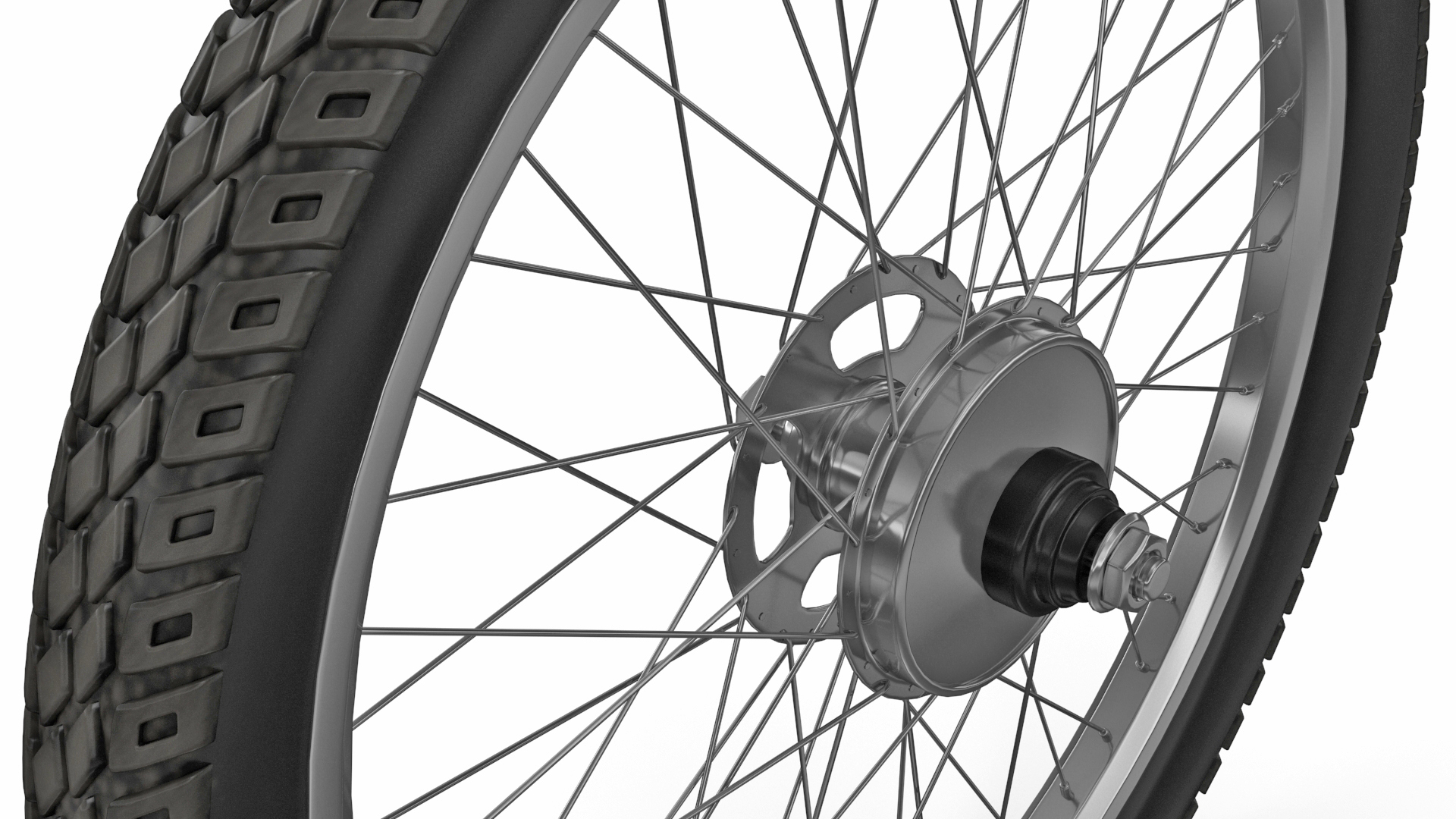 3D Bicycle Wheel model