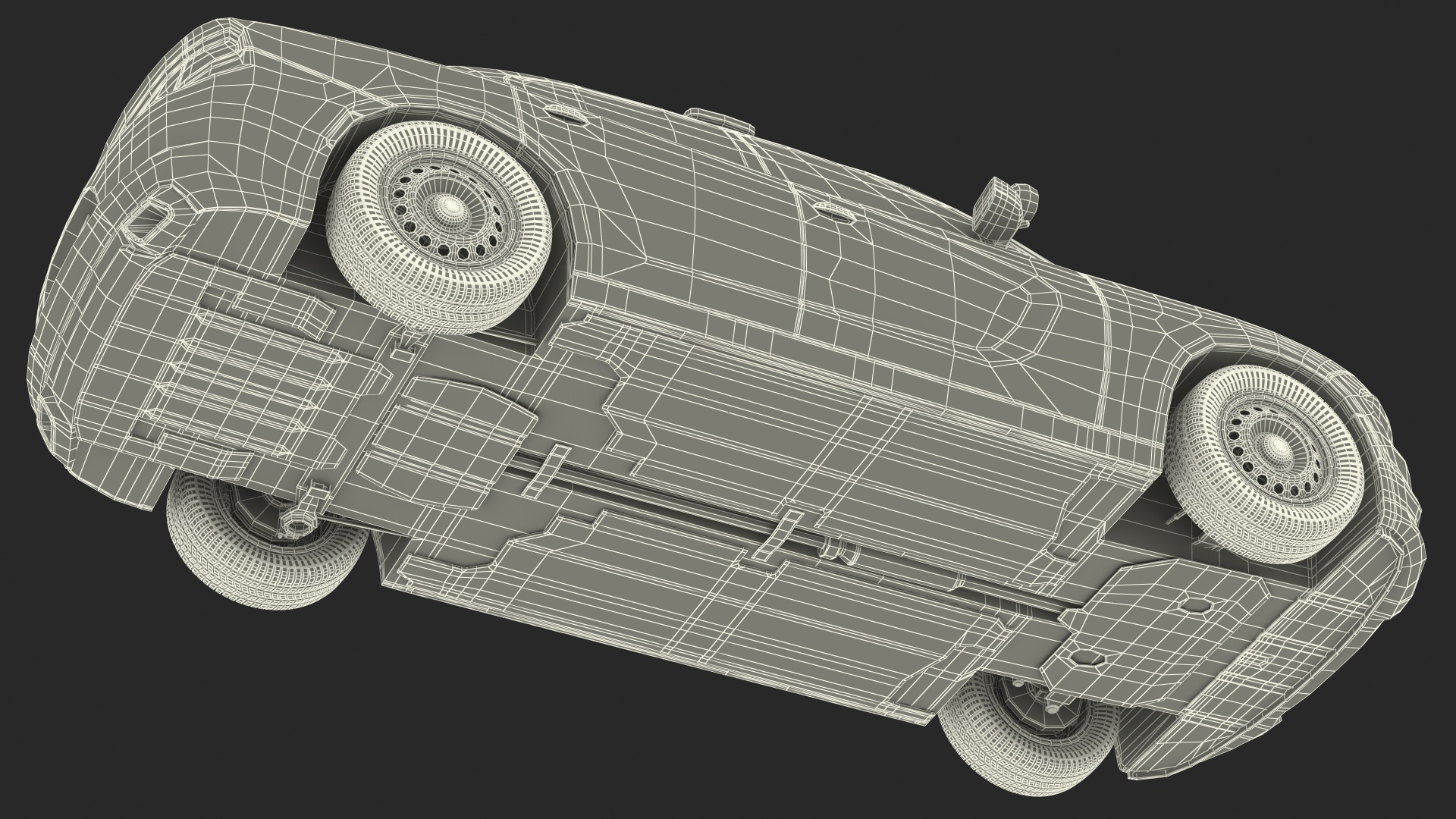 3D Police Car Generic model