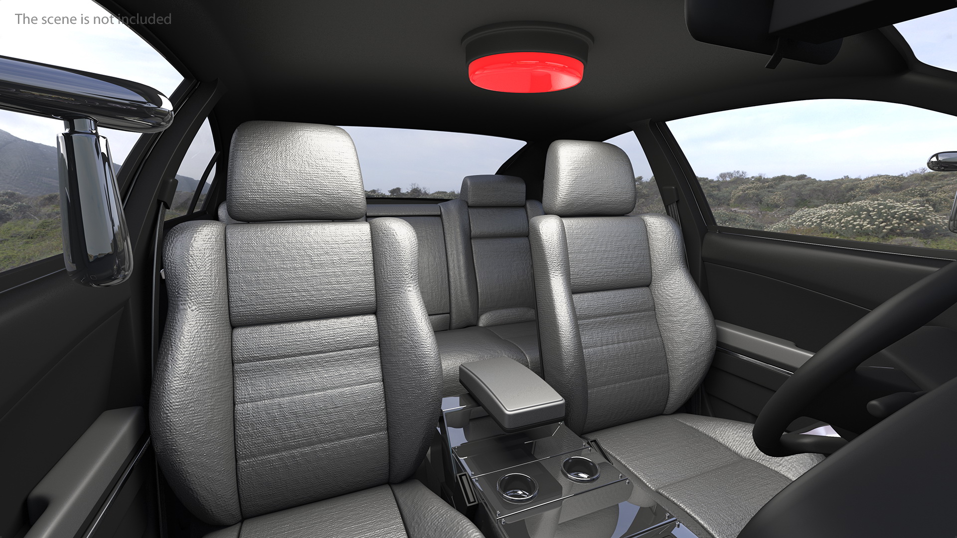 3D Police Car Generic model