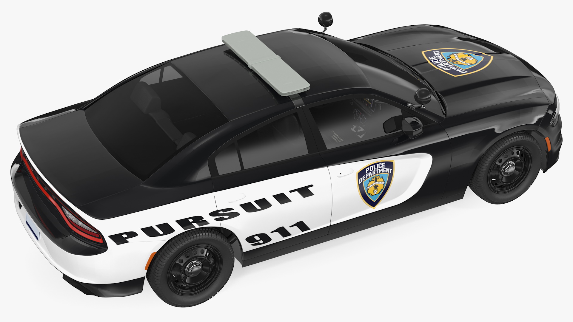 3D Police Car Generic model