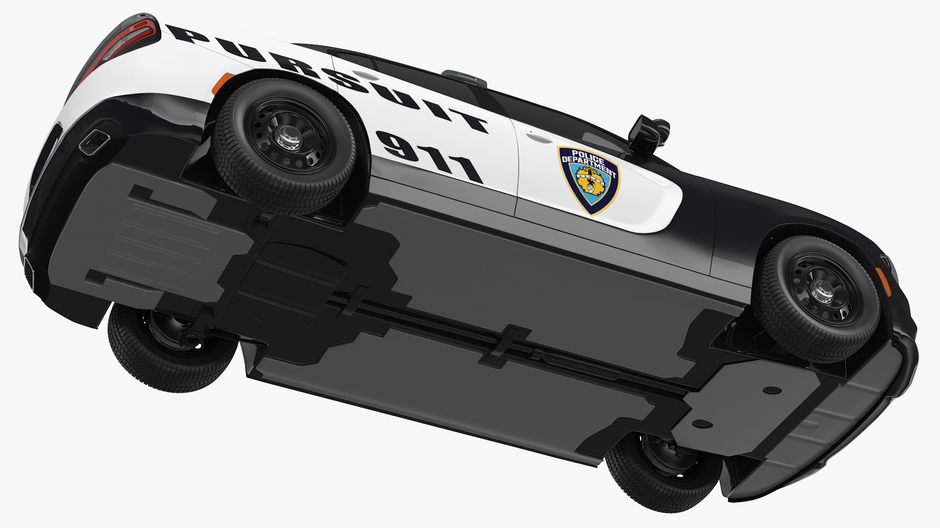 3D Police Car Generic model