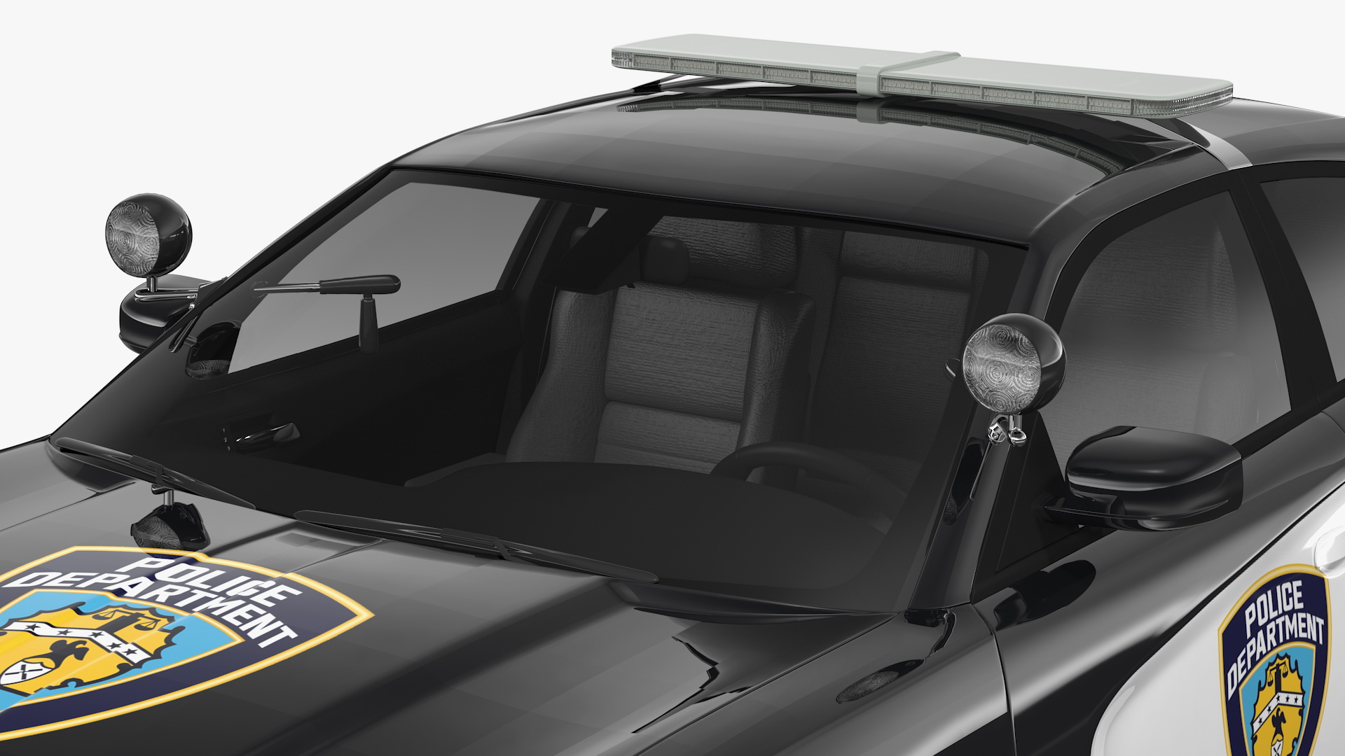 3D Police Car Generic model