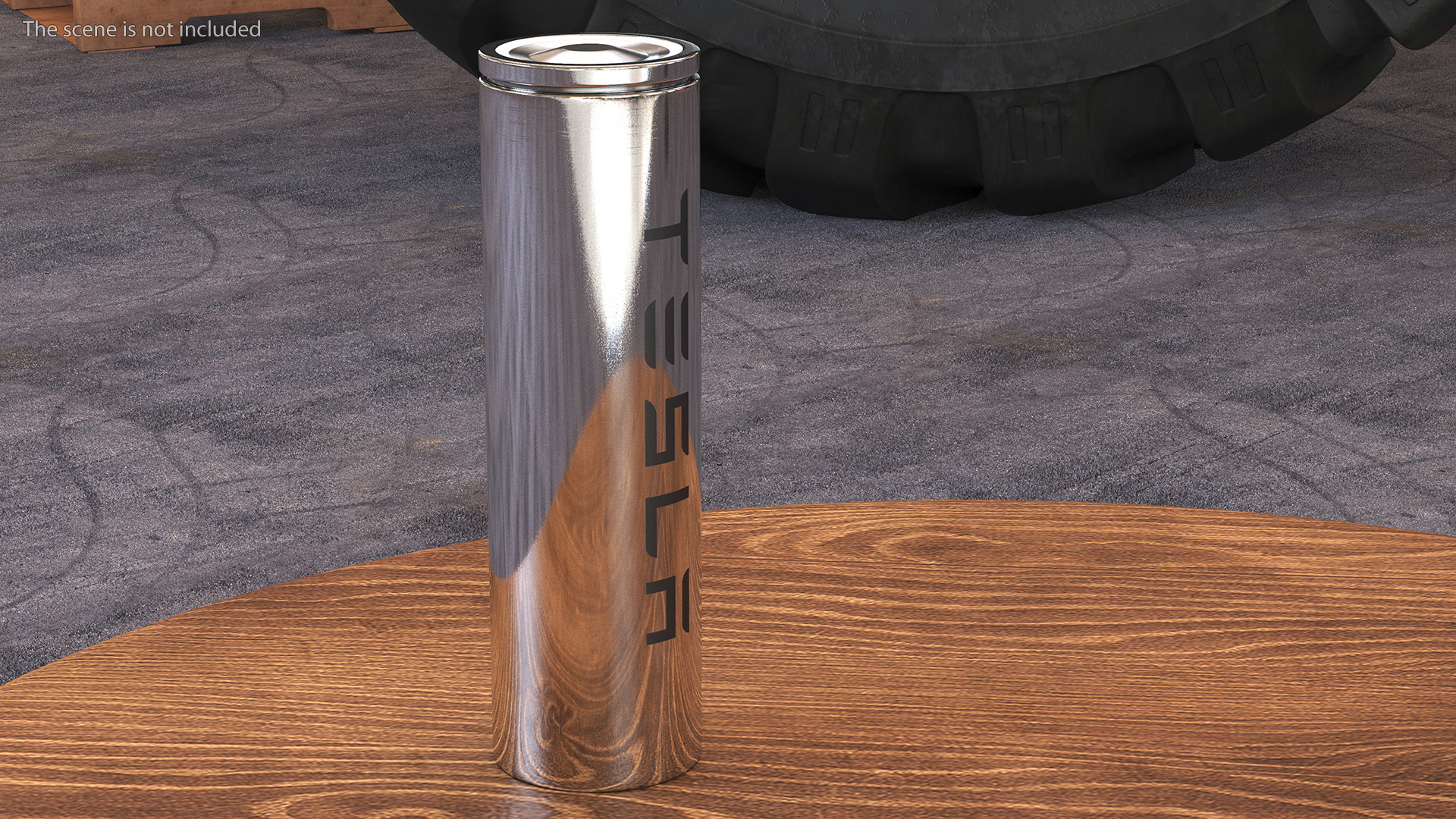 Tesla Batteries Set 3D model
