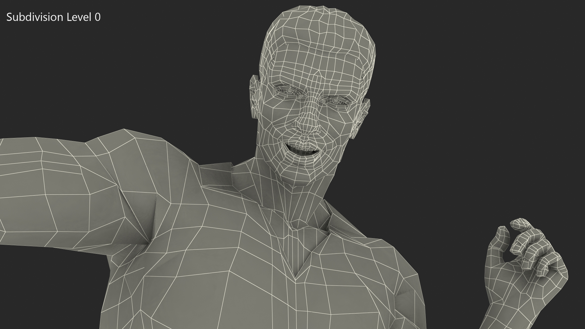 Man in Urban Style Clothing 3D