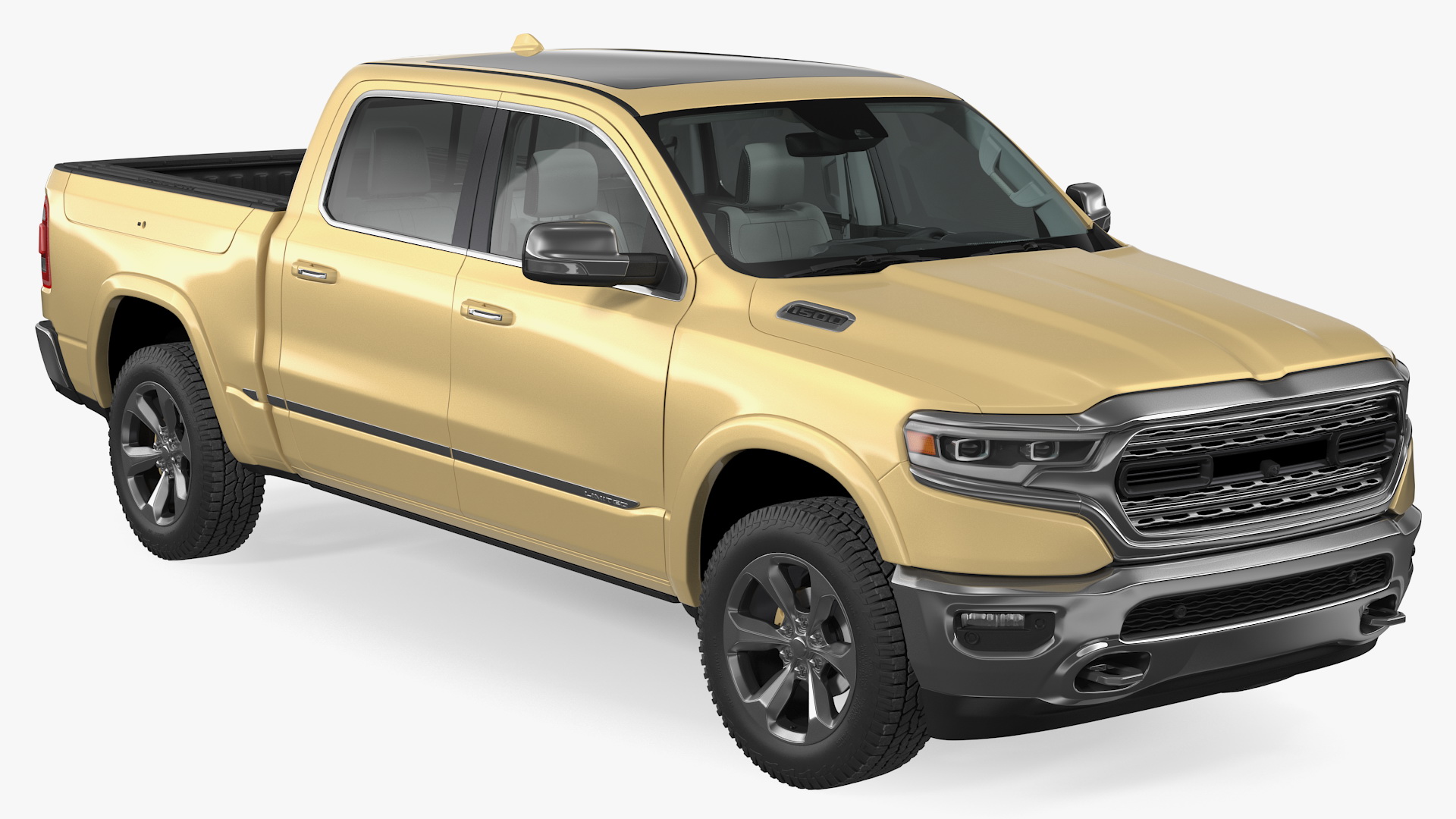 Pickup Truck Generic Rigged 3D