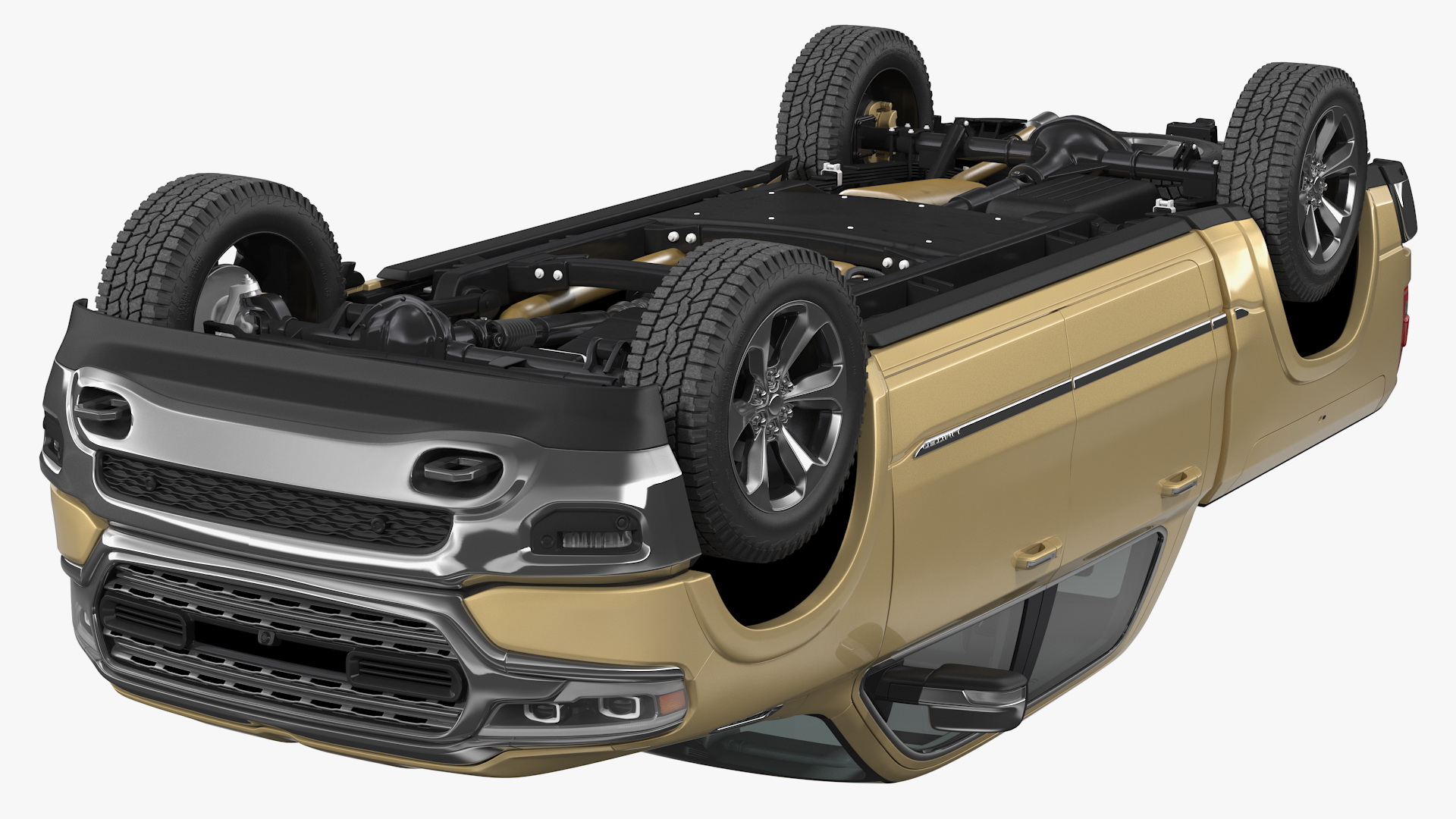 Pickup Truck Generic Rigged 3D