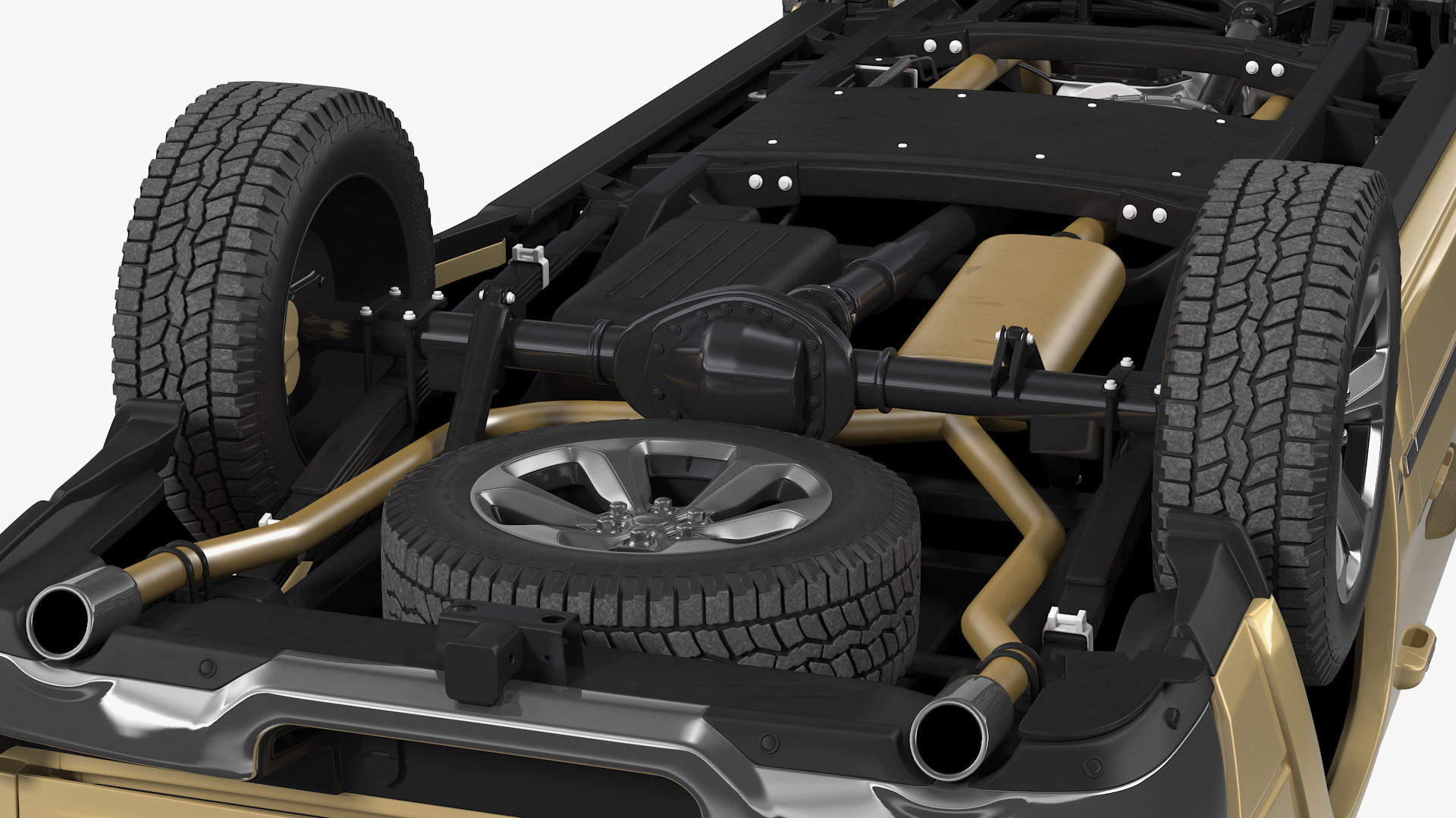 Pickup Truck Generic Rigged 3D