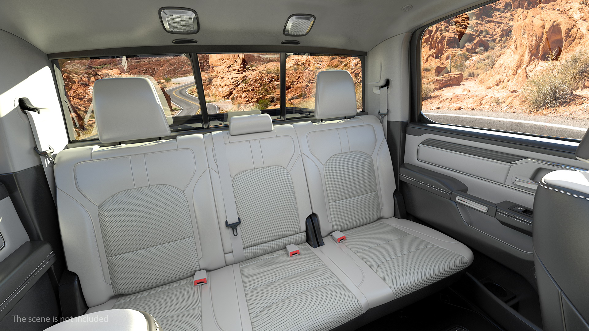 Pickup Truck Generic Rigged 3D