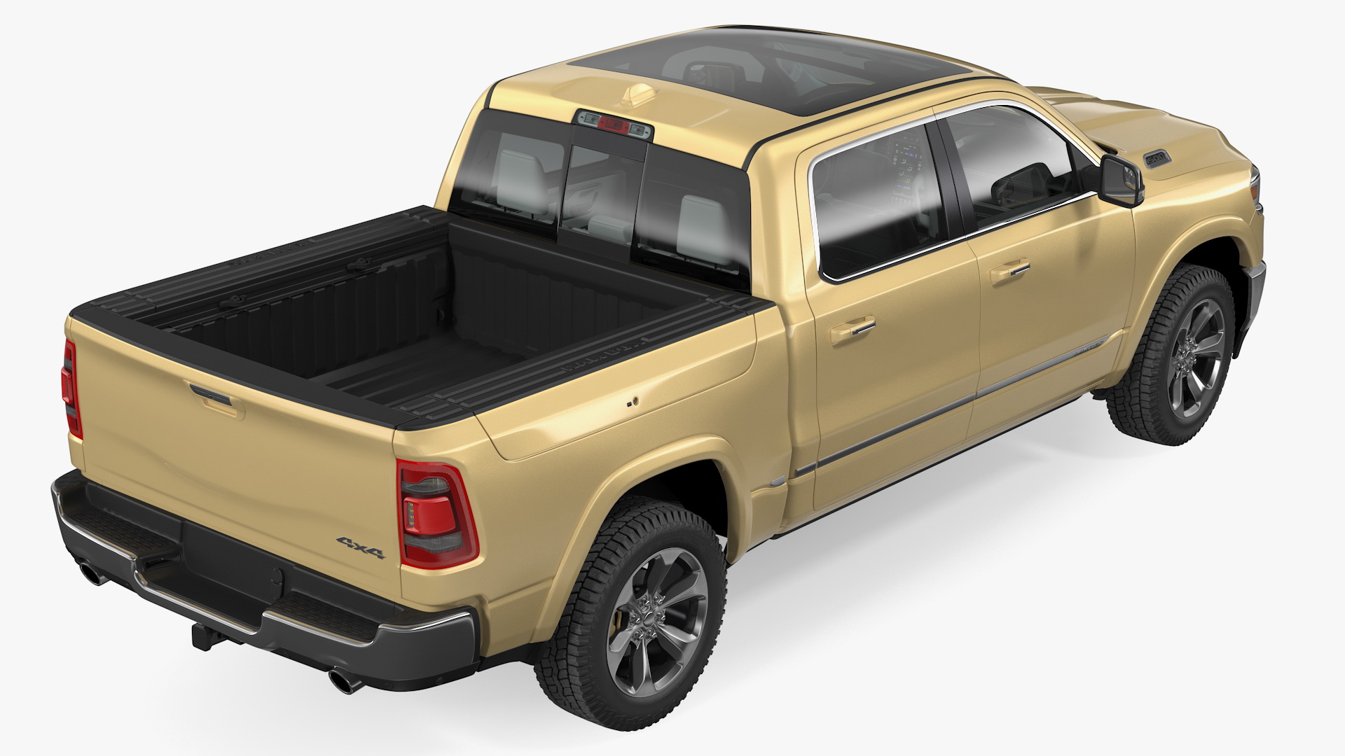 Pickup Truck Generic Rigged 3D