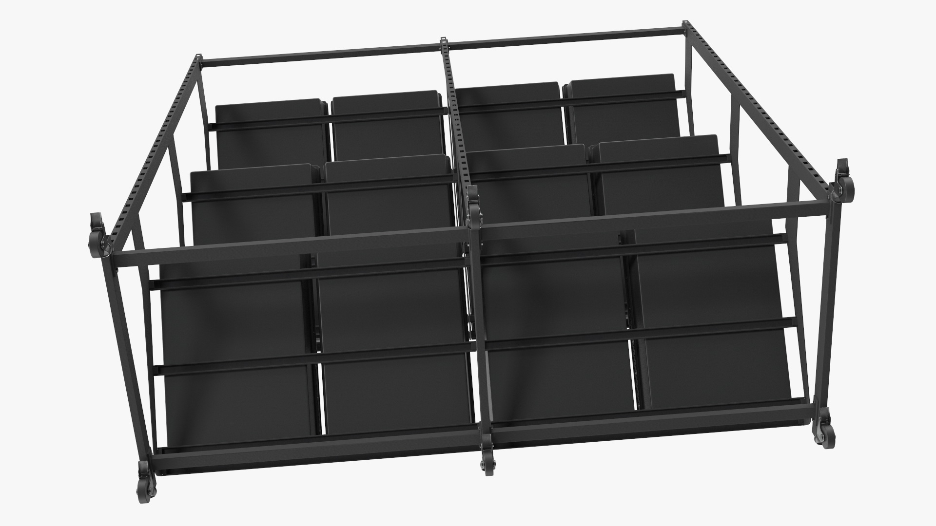 Vegetable and Fruit Display Rack 3D