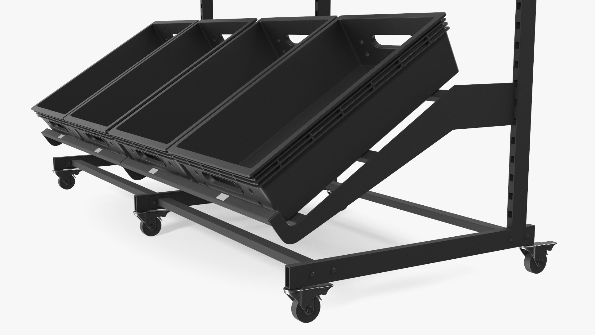 Vegetable and Fruit Display Rack 3D