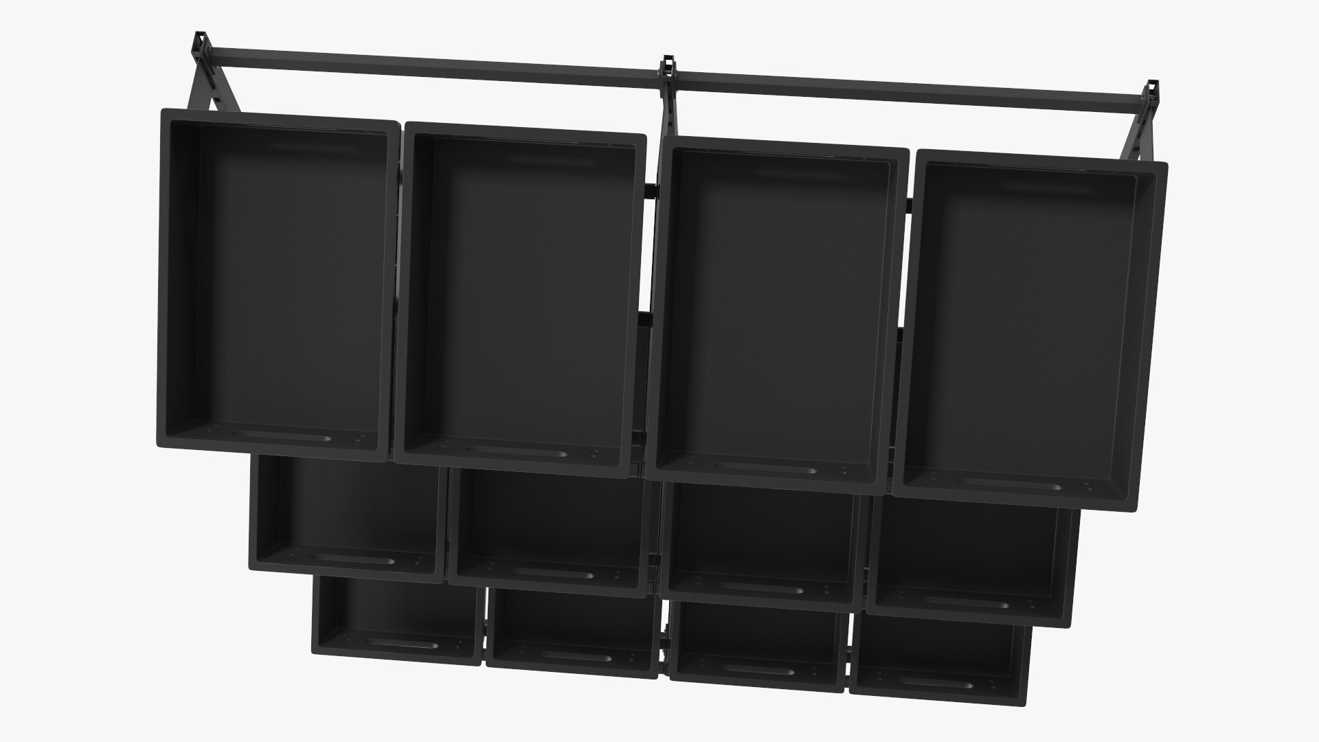 Vegetable and Fruit Display Rack 3D