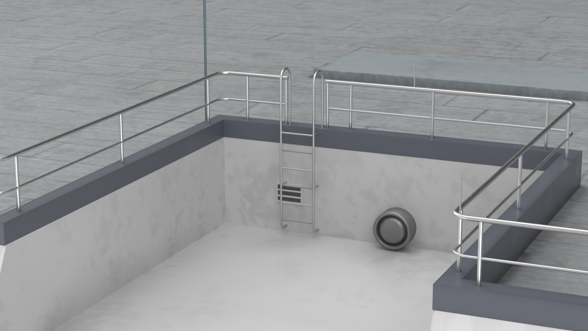 3D model NASA Launch Control Center Building