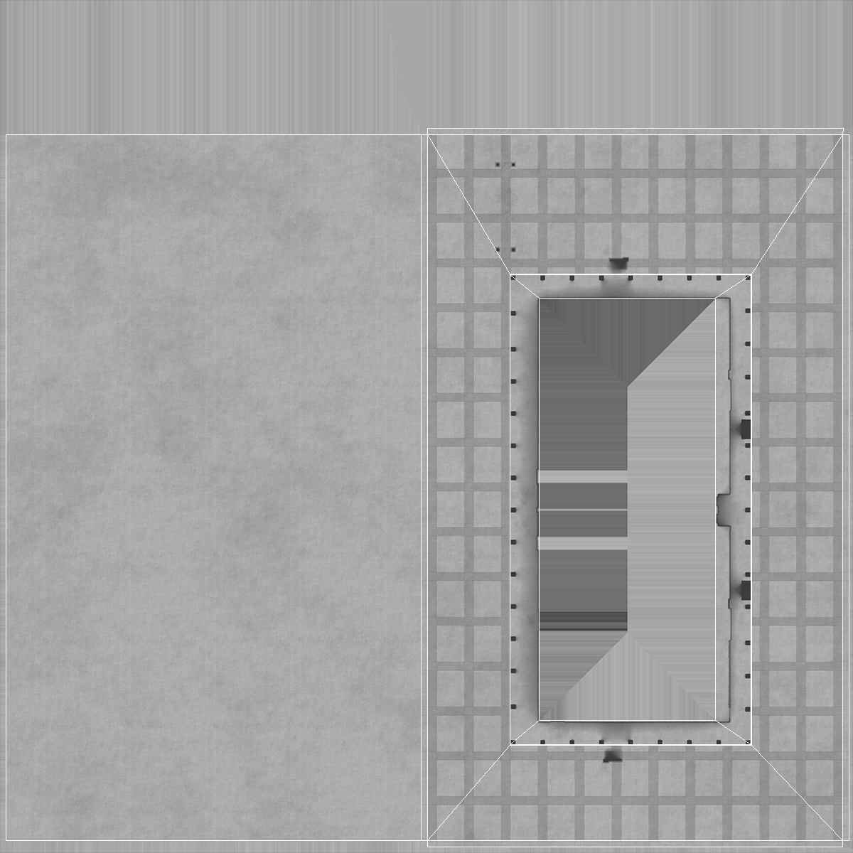 3D model NASA Launch Control Center Building
