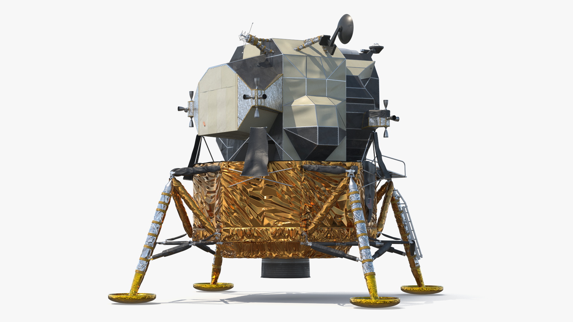 Apollo 11 Lunar Lander, view 4