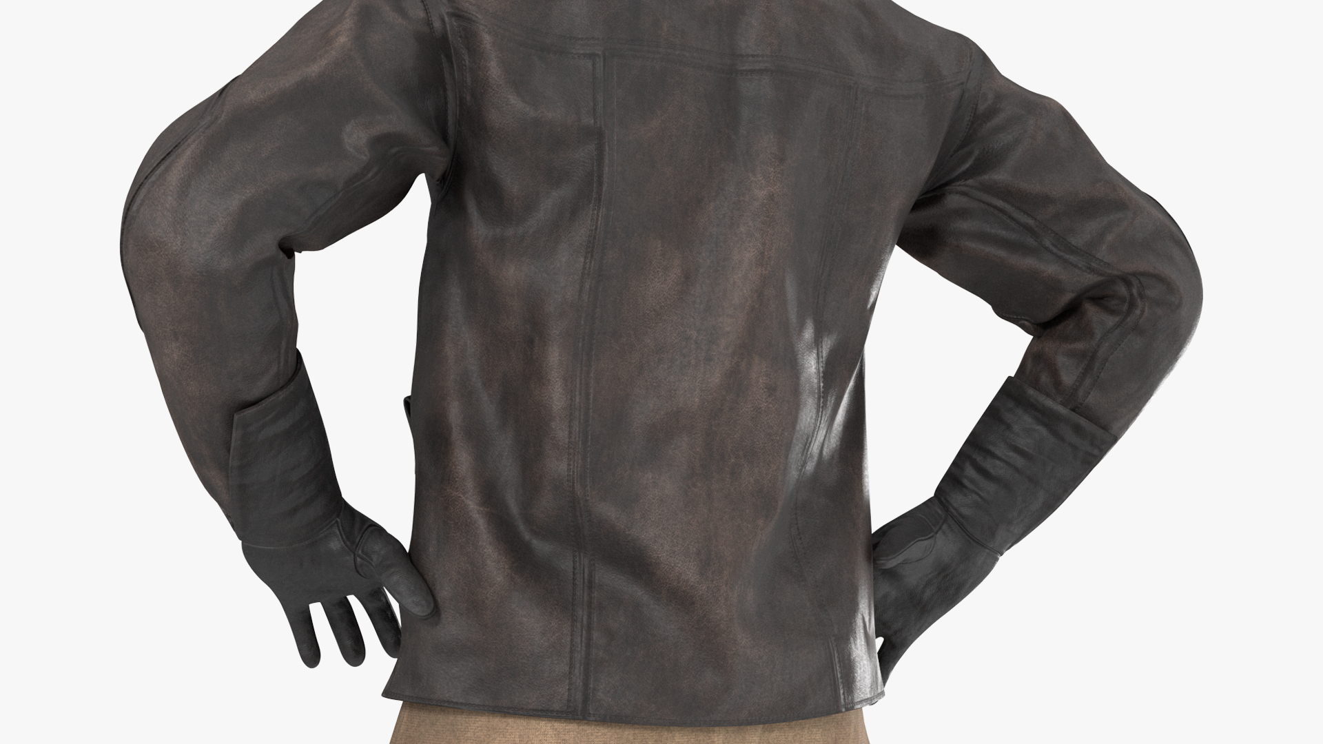 Pilot in Standing Pose 3D