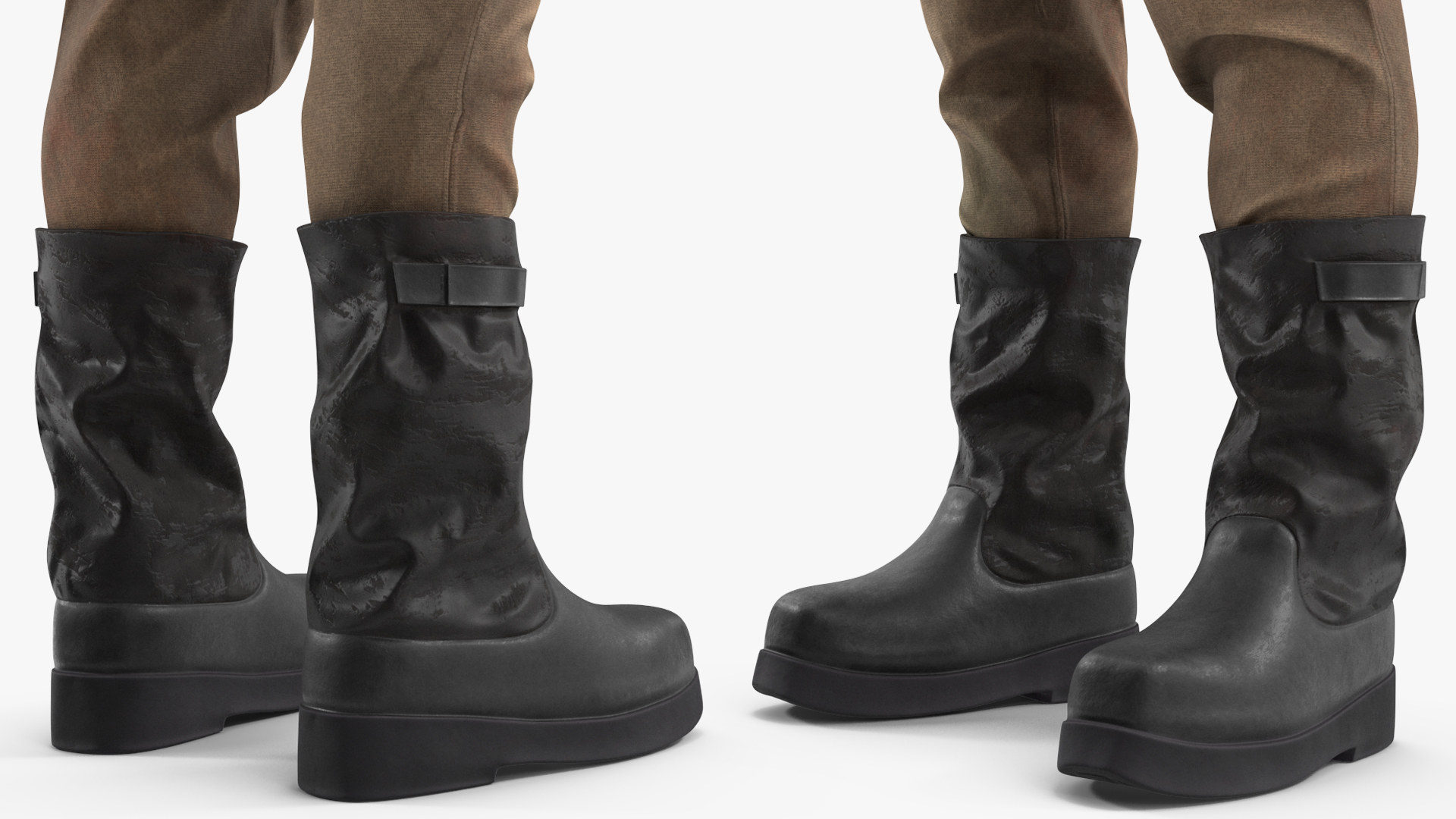 Pilot in Standing Pose 3D