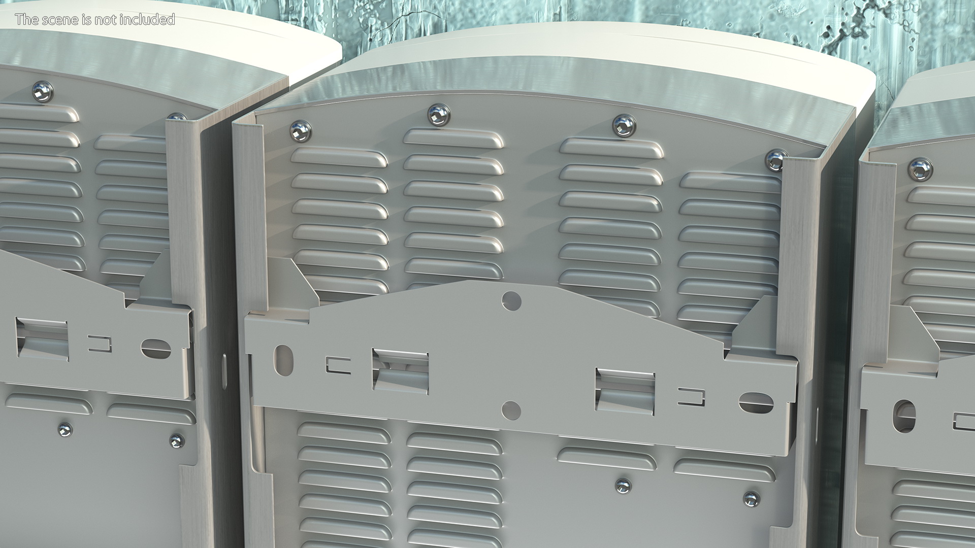 3D SolarEdge Three Phase Inverter with Secondary Units