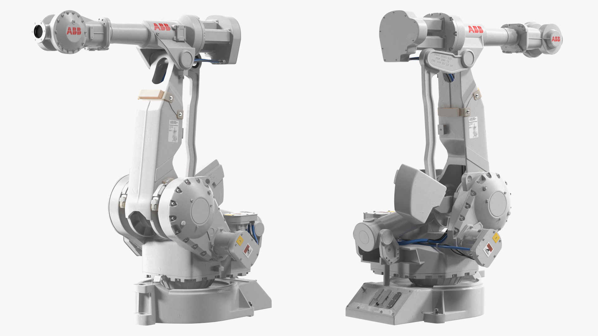 3D ABB IRB 4400 6 Axis Industrial Robot