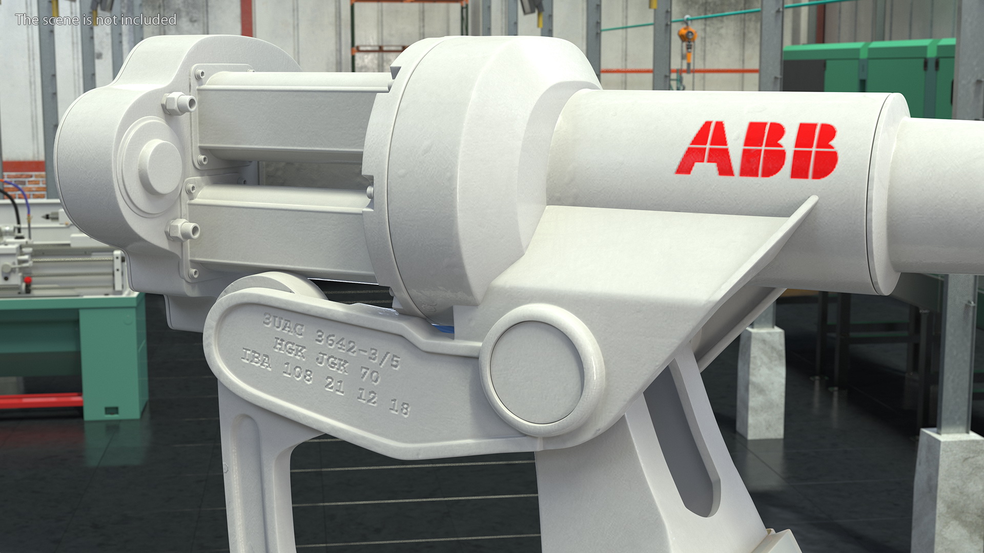 3D ABB IRB 4400 6 Axis Industrial Robot