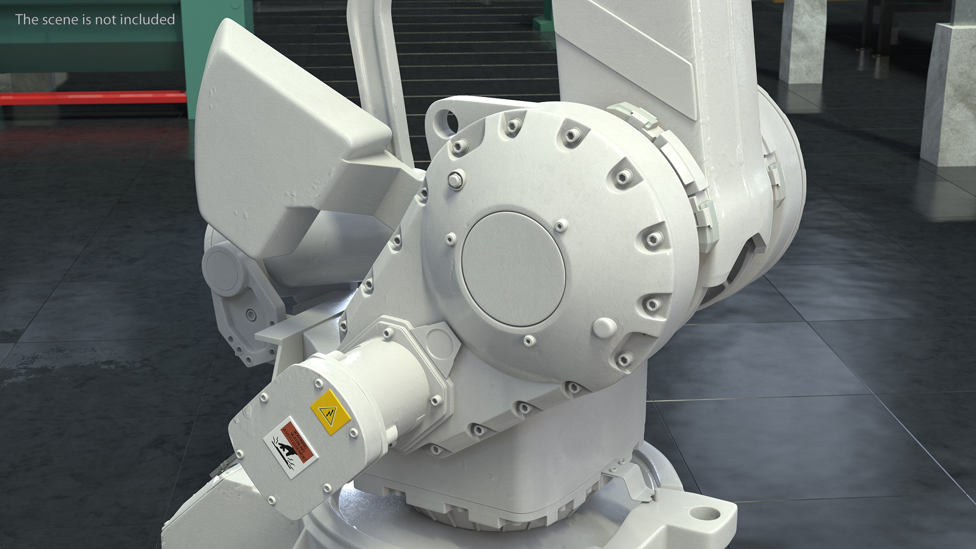 3D ABB IRB 4400 6 Axis Industrial Robot