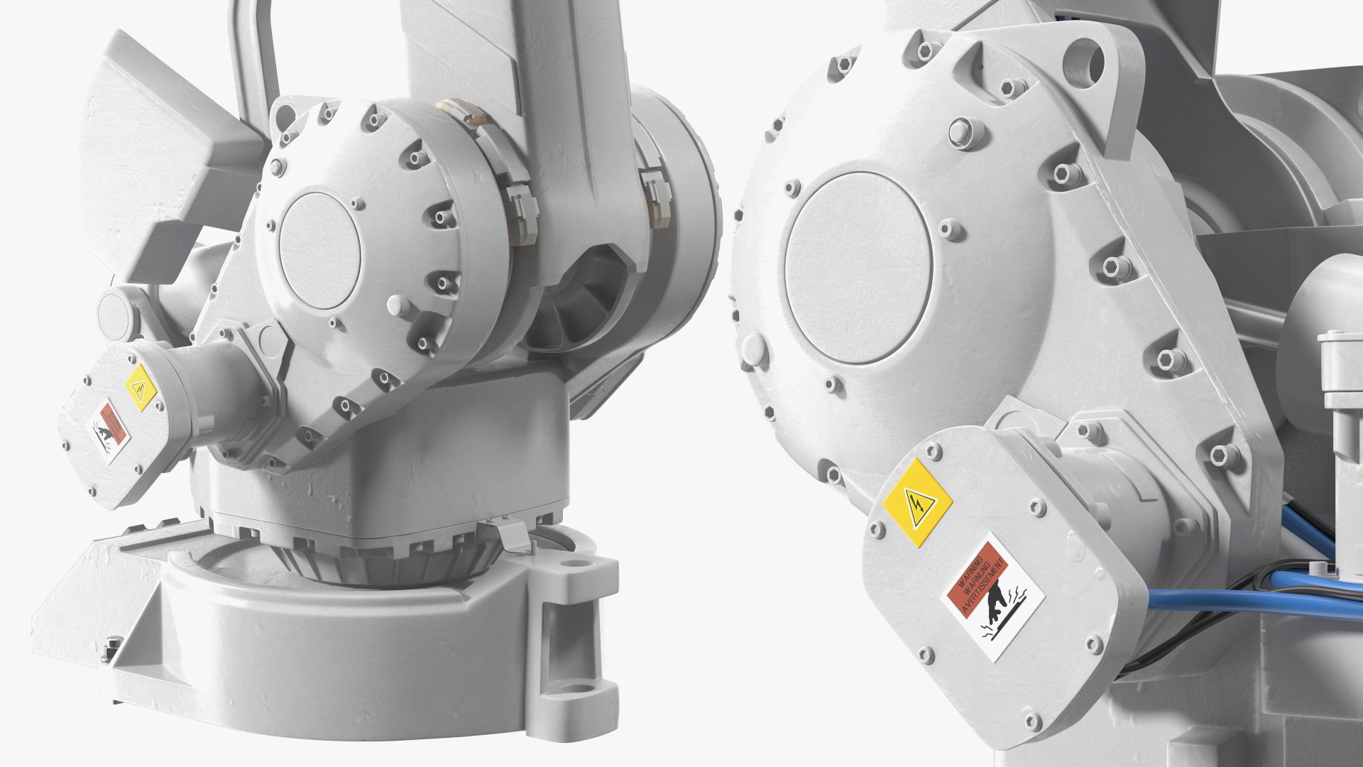 3D ABB IRB 4400 6 Axis Industrial Robot